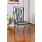 Sarina Silver Side Chair Set of 2