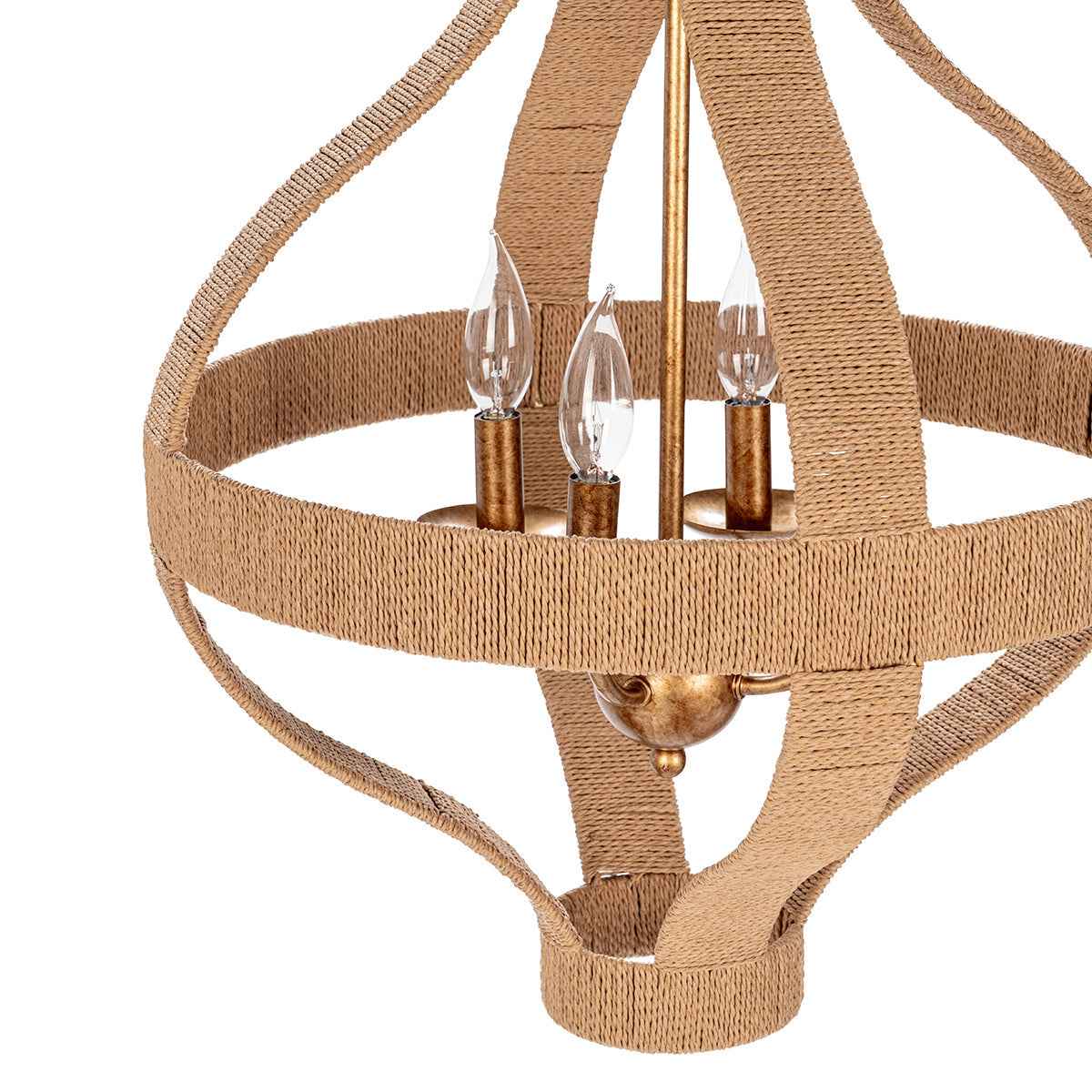 Sarmiento Pendant Natural/Gold by Classic Home at Eve Furniture