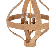 Sarmiento Pendant Natural/Gold by Classic Home at Eve Furniture