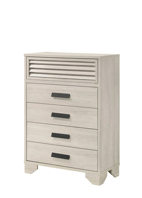 Sarter White Chest by Crown Mark at Eve Furniture