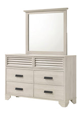 Sarter White Mirror by Crown Mark at Eve Furniture