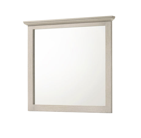 Sarter White Mirror by Crown Mark at Eve Furniture