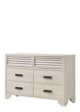 Sarter White Panel Bedroom Set by Crown Mark at Eve Furniture