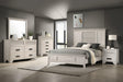 Sarter White Panel Bedroom Set by Crown Mark at Eve Furniture