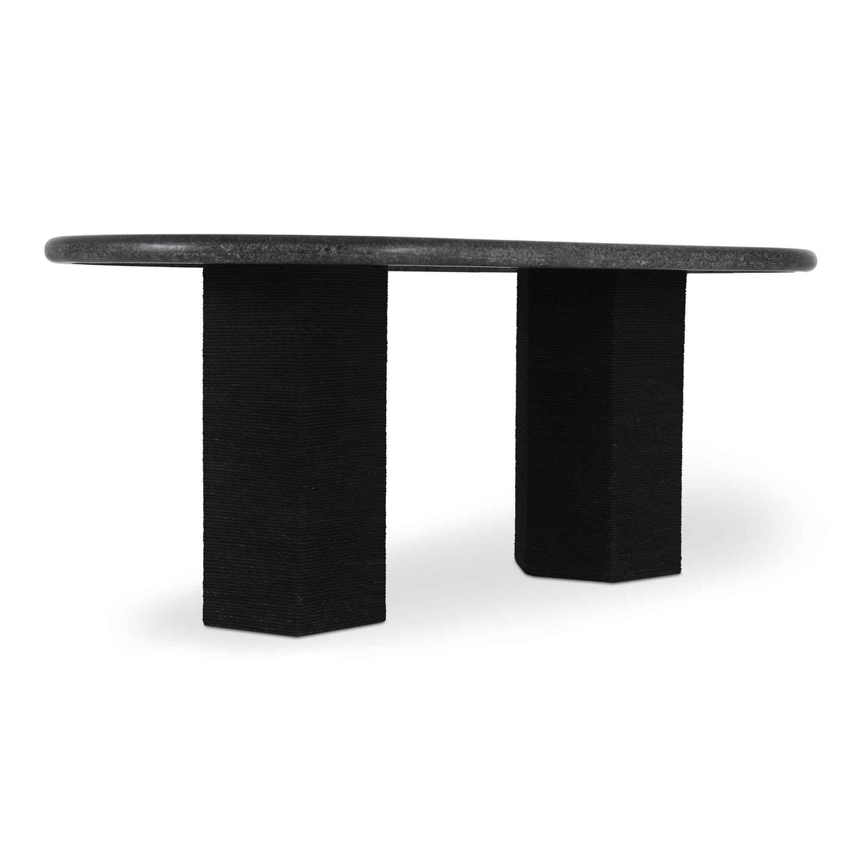 Sartoria Black Granite Dining Table
