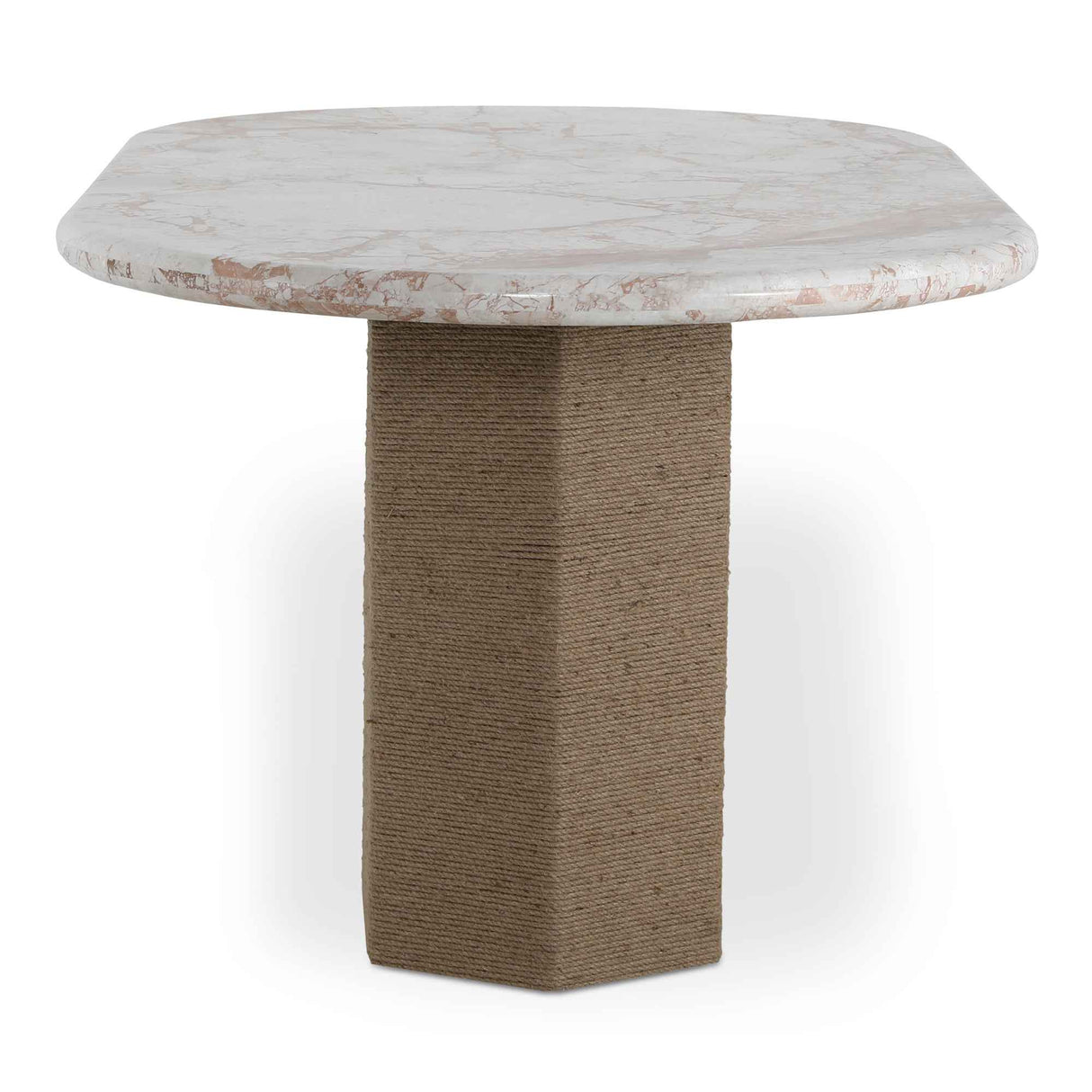 Sartoria Breccia Marble/Natural Dining Table