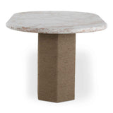 Sartoria Breccia Marble/Natural Dining Table