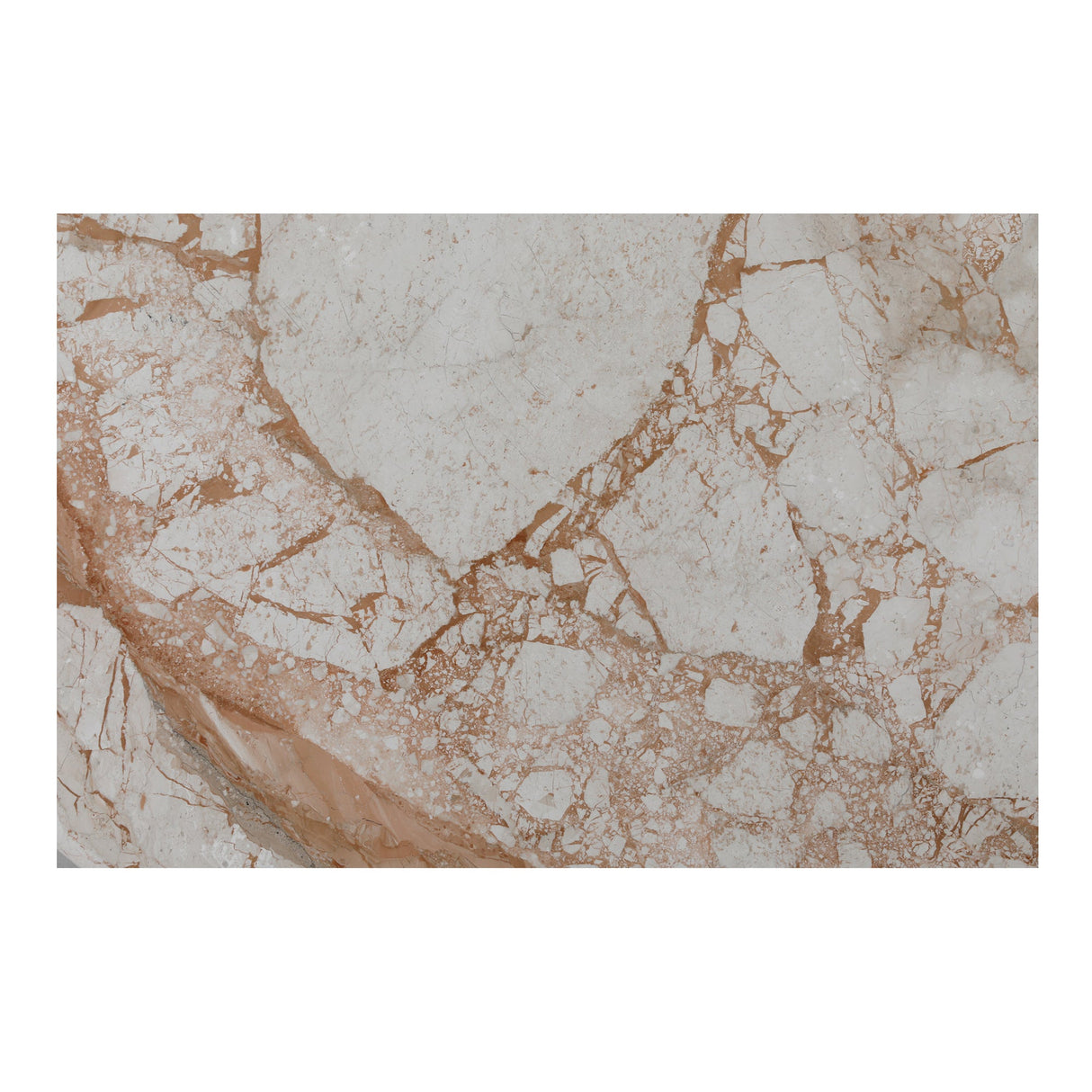 Sartoria Breccia Marble/Natural Dining Table by Moe's Home at Eve Furniture