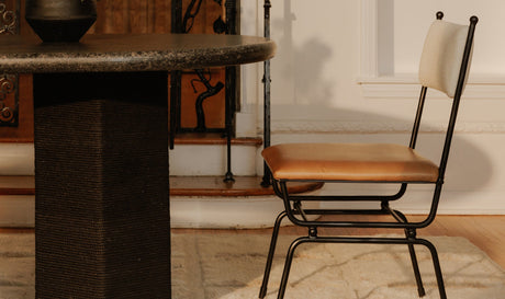 Sartoria Dining Table Black Granite by Moe's Home at Eve Furniture
