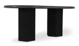 Sartoria Dining Table Black Granite by Moe's Home at Eve Furniture