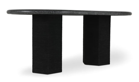 Sartoria Dining Table Black Granite by Moe's Home at Eve Furniture
