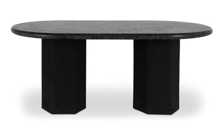 Sartoria Dining Table Black Granite by Moe's Home at Eve Furniture