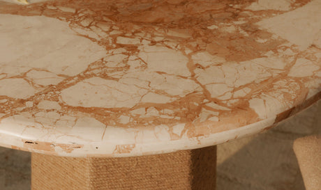 Sartoria Dining Table Breccia Marble by Moe's Home at Eve Furniture