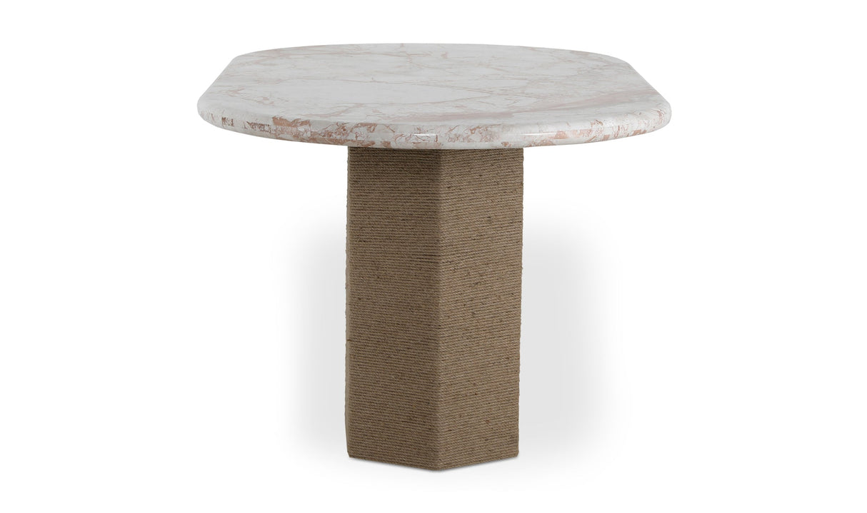 Sartoria Dining Table Breccia Marble by Moe's Home at Eve Furniture