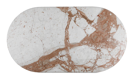 Sartoria Dining Table Breccia Marble by Moe's Home at Eve Furniture
