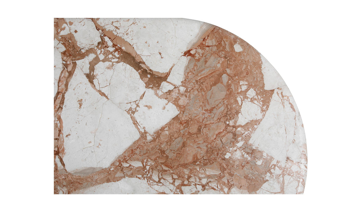 Sartoria Dining Table Breccia Marble by Moe's Home at Eve Furniture
