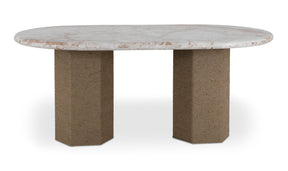 Sartoria Dining Table Breccia Marble by Moe's Home at Eve Furniture