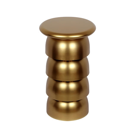 Sasha Gold Side Table by Inspire Me! Home Decor by TOV Furniture at Eve Furniture
