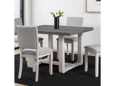 Sauro Gray Dining Table Only by Furniture of America at Eve Furniture