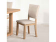 Sauro Natural Side Chair (Set of 4) by Furniture of America at Eve Furniture