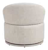 Sausalito Swivel Chair Beige by Zuomod at Eve Furniture