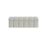 Savage Upholstered Storage Bench in Sandy Chenille by Modus Furniture at Eve Furniture