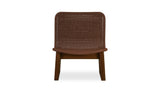 Savanna Outdoor Accent Chair Brown by Moe's Home at Eve Furniture