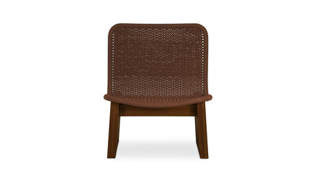 Savanna Outdoor Accent Chair Brown by Moe's Home at Eve Furniture