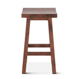 Savannah 16" Counter Stool in Cinnamon Brown by Home Trends & Design at Eve Furniture