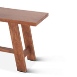 Savannah 60" Counter Bench in Cinnamon Brown