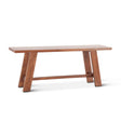 Savannah 60" Counter Bench in Cinnamon Brown by Home Trends & Design at Eve Furniture