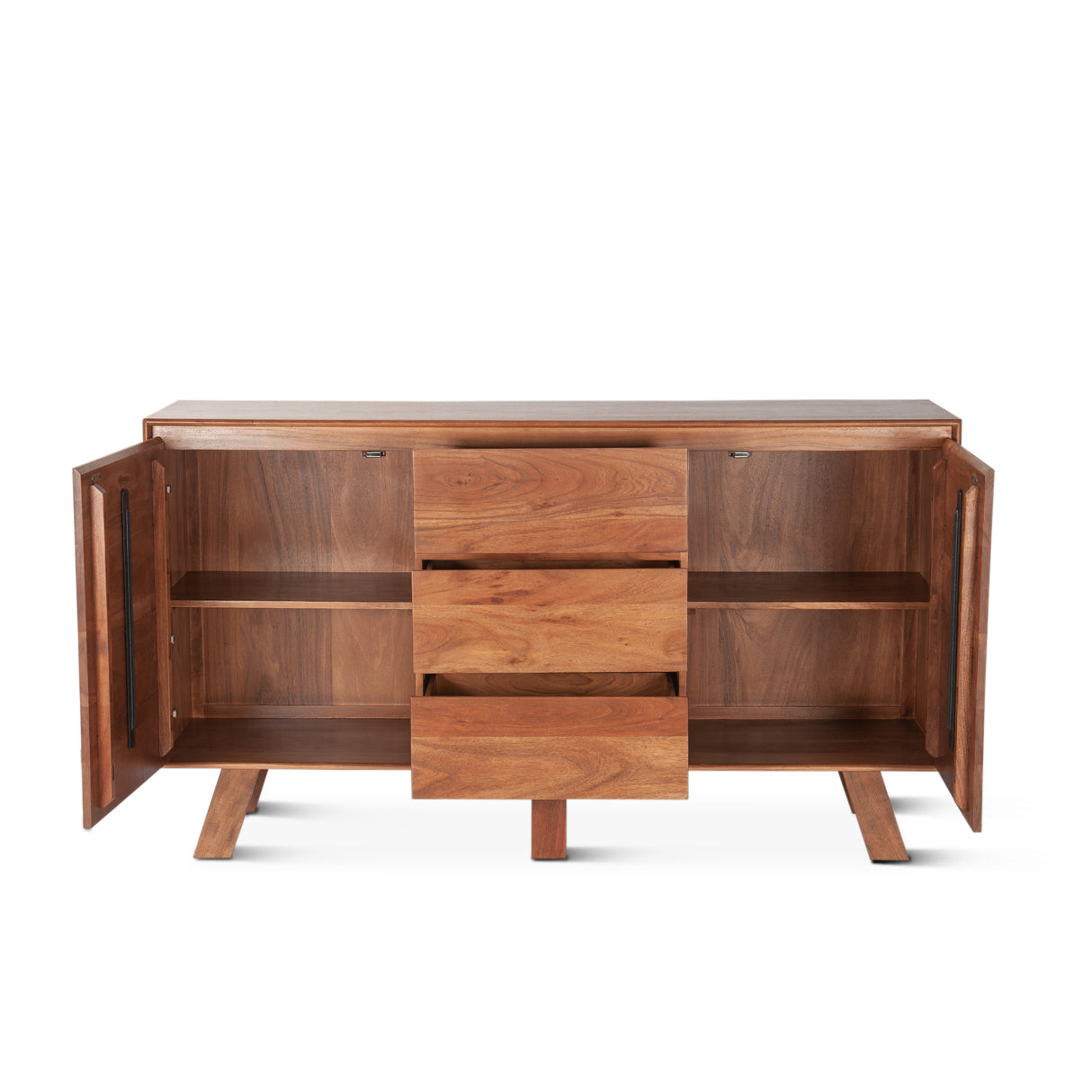 Savannah 68" Sideboard in Cinnamon Brown by Home Trends & Design at Eve Furniture