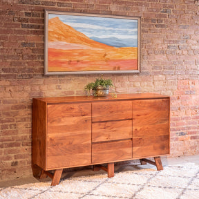 Savannah 68" Sideboard in Cinnamon Brown by Home Trends & Design at Eve Furniture