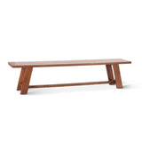 Savannah 80" Bench in Cinnamon Brown by Home Trends & Design at Eve Furniture