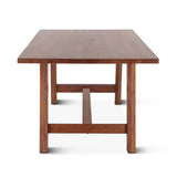Savannah 94" Dining Table in Cinnamon Brown by Home Trends & Design at Eve Furniture
