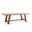 Savannah 94" Dining Table in Cinnamon Brown by Home Trends & Design at Eve Furniture