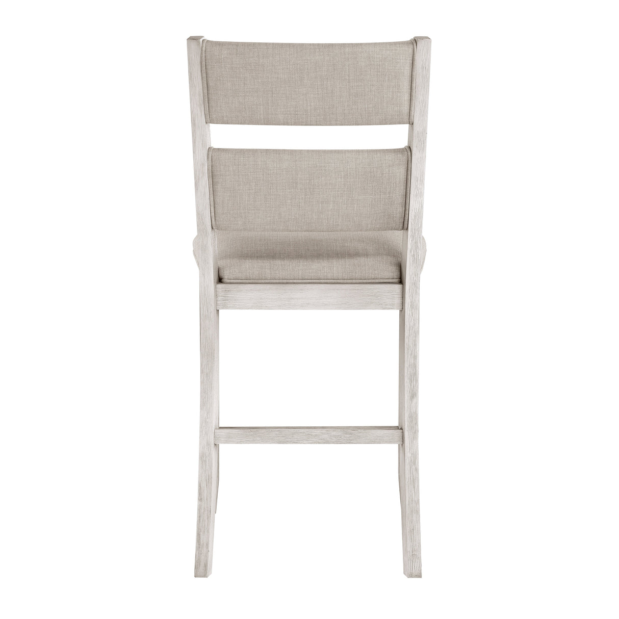 Savile Antique White/Light Gray Counter Height Chair, Set of 2 by Homelegance at Eve Furniture