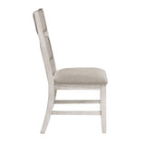 Savile Light Gray Side Chair, Set of 2 by Homelegance at Eve Furniture