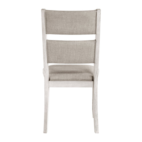 Savile Light Gray Side Chair, Set of 2 by Homelegance at Eve Furniture