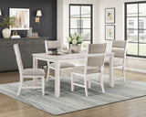Savile Light Gray Side Chair, Set of 2 by Homelegance at Eve Furniture