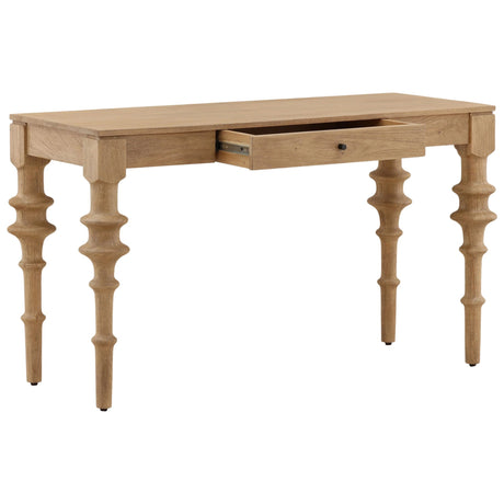 Savin Desk, Natural by Dovetail at Eve Furniture
