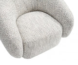 Savino Brown Swivel Chair by Furniture of America at Eve Furniture