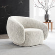 Savino Brown Swivel Chair by Furniture of America at Eve Furniture