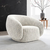 Savino Brown Swivel Chair by Furniture of America at Eve Furniture