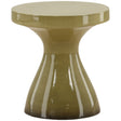Savitri Outdoor Side Table, Green Ombre by Dovetail at Eve Furniture