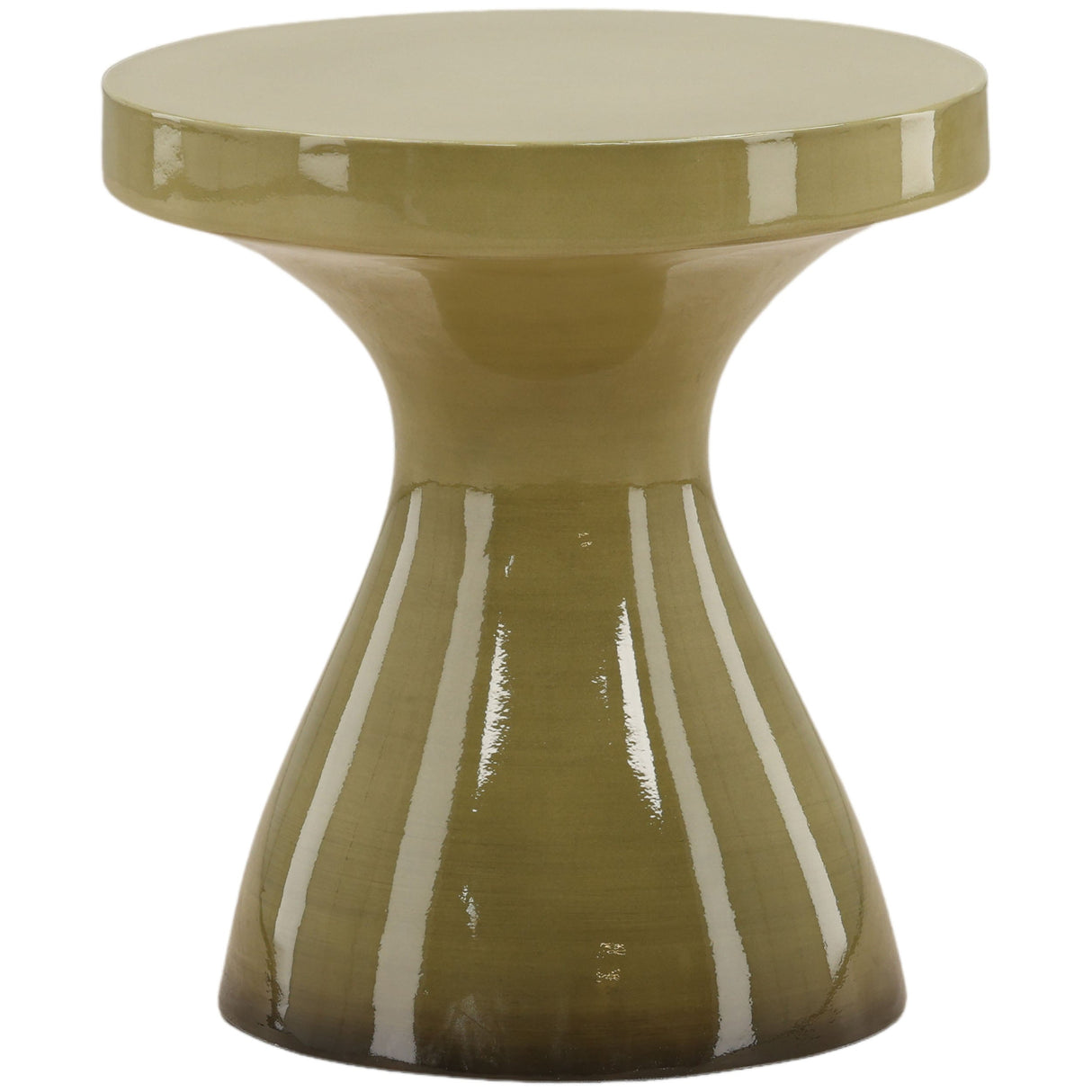 Savitri Outdoor Side Table, Green Ombre by Dovetail at Eve Furniture