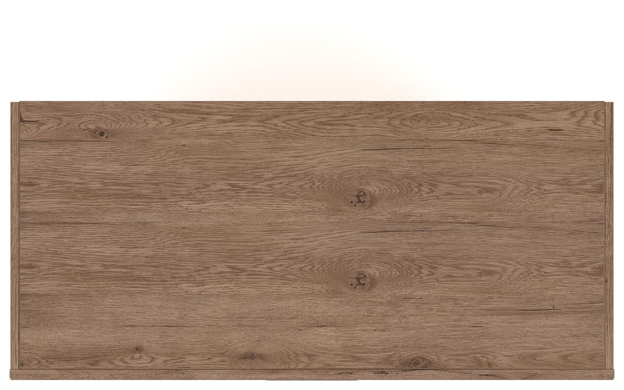 Savonport White/Brown Chest of Drawers by Ashley at Eve Furniture