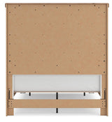 Savonport White/Brown Full Panel Storage Bed by Ashley at Eve Furniture
