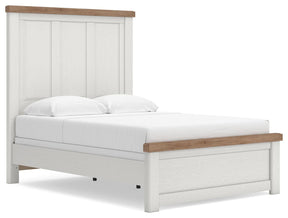 Savonport White/Brown Youth Panel Bedroom Set by Ashley at Eve Furniture