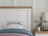 Savonport White/Brown Youth Panel Bedroom Set by Ashley at Eve Furniture